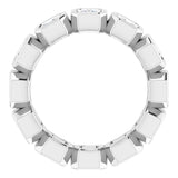 Bezel-Set Eternity Band