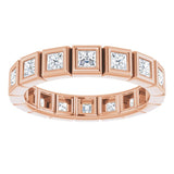 Bezel-Set Eternity Band