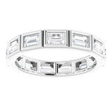 Platinum 1 1/4 CTW Diamond Eternity Band