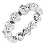 Bezel-Set Eternity Band