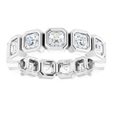 Bezel-Set Eternity Band