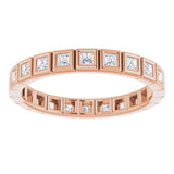 Bezel-Set Eternity Band