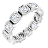 Bezel-Set Eternity Band