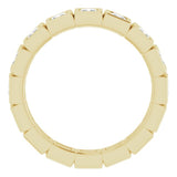 Bezel-Set Eternity Band