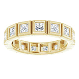 Bezel-Set Eternity Band