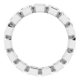 Bezel-Set Eternity Band