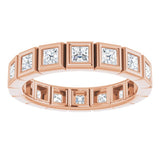 Bezel-Set Eternity Band