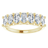 14K Yellow 1 3/4 CTW Natural Diamond Anniversary Band