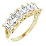 14K Yellow 2 1/2 CTW Natural Diamond Anniversary Band