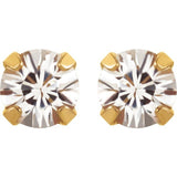 Inverness® Piercing Birthstone Stud Earrings
