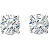 14K Yellow 1/4 CTW Natural Diamond Cocktail-Style Earrings