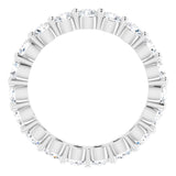 14K White 1 7/8 CTW Natural Diamond Eternity Band Size 7
