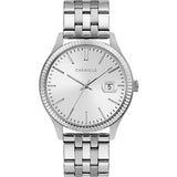 Caravelle  Dress Mens Stainless Steel