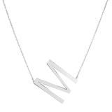 Sterling Silver 18in Polished Necklace with Lobster Clasp