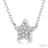 Star Petite Diamond Fashion Pendant