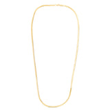 10K Gold 2.8Mm Herringbone Necklace