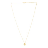 14K Gold Diamond North Star Necklace