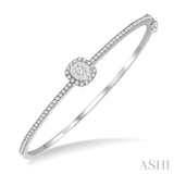 Stackable Lovebright Essential Diamond Bangle