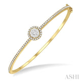 Stackable Lovebright Essential Diamond Bangle