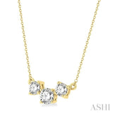 Past Present & Future Diamond Necklace