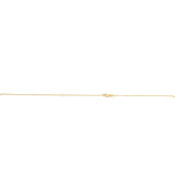 14K Gold 1Mm Extendable Bead Chain