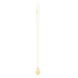 14K Diamond Oval North Star Locket