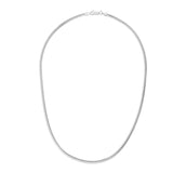 Silver 2.8mm Oval Herringbone Chain