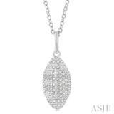 American Football Petite Diamond Fashion Pendant