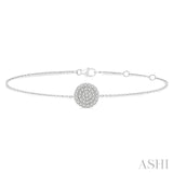 Circle Petite Diamond Fashion Bracelet