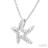 Starfish Petite Diamond Fashion Pendant