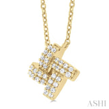 Knot Petite Diamond Fashion Pendant