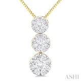 Past Present & Future Lovebright Essential Diamond Pendant