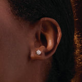 14K White Gold 2 1/2 CTW Lab-Grown Diamond Earrings