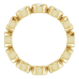 14K Yellow 1 1/4 CTW Lab-Grown Diamond  Eternity Band