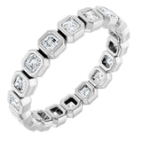 Platinum 1 1/4 CTW Lab-Grown Diamond  Eternity Band
