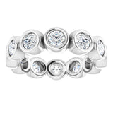 Platinum 1 1/4 CTW Lab-Grown Diamond  Eternity Band