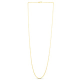 14K Gold 1.5Mm Diamond Cut Cable Chain