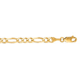 14K Gold 16" 3.8Mm Figaro Chain