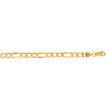14K Gold 5.6Mm Lite Figaro Chain