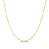 14K Gold 2.5Mm Lite Rope Chain