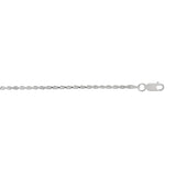 Silver 1.8Mm Rope Chain