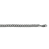 Silver 6.40Mm Comfort Curb Chain