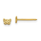 Inverness 24k Plated Petite Butterfly Earrings