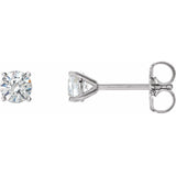 Platinum 1 1/2 CTW Natural Diamond Cocktail-Style Earrings