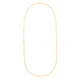 14K 24in Yellow Gold Polished Necklace with Lobster Clasp