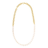 14K Yellow 16in Gold Pendant-Chain Necklace