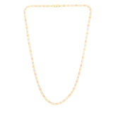 14K  Tricolor Gold Valentino Chain with Lobster Clasp